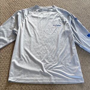 Columbia Light Gray Performance Shirt